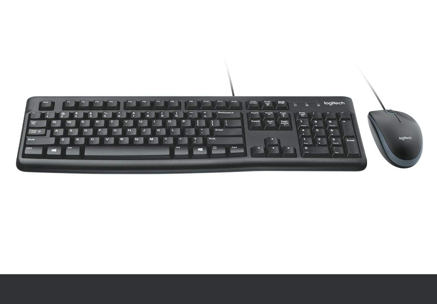 Logitech MK120 Wired Keyboard & Mouse Combo