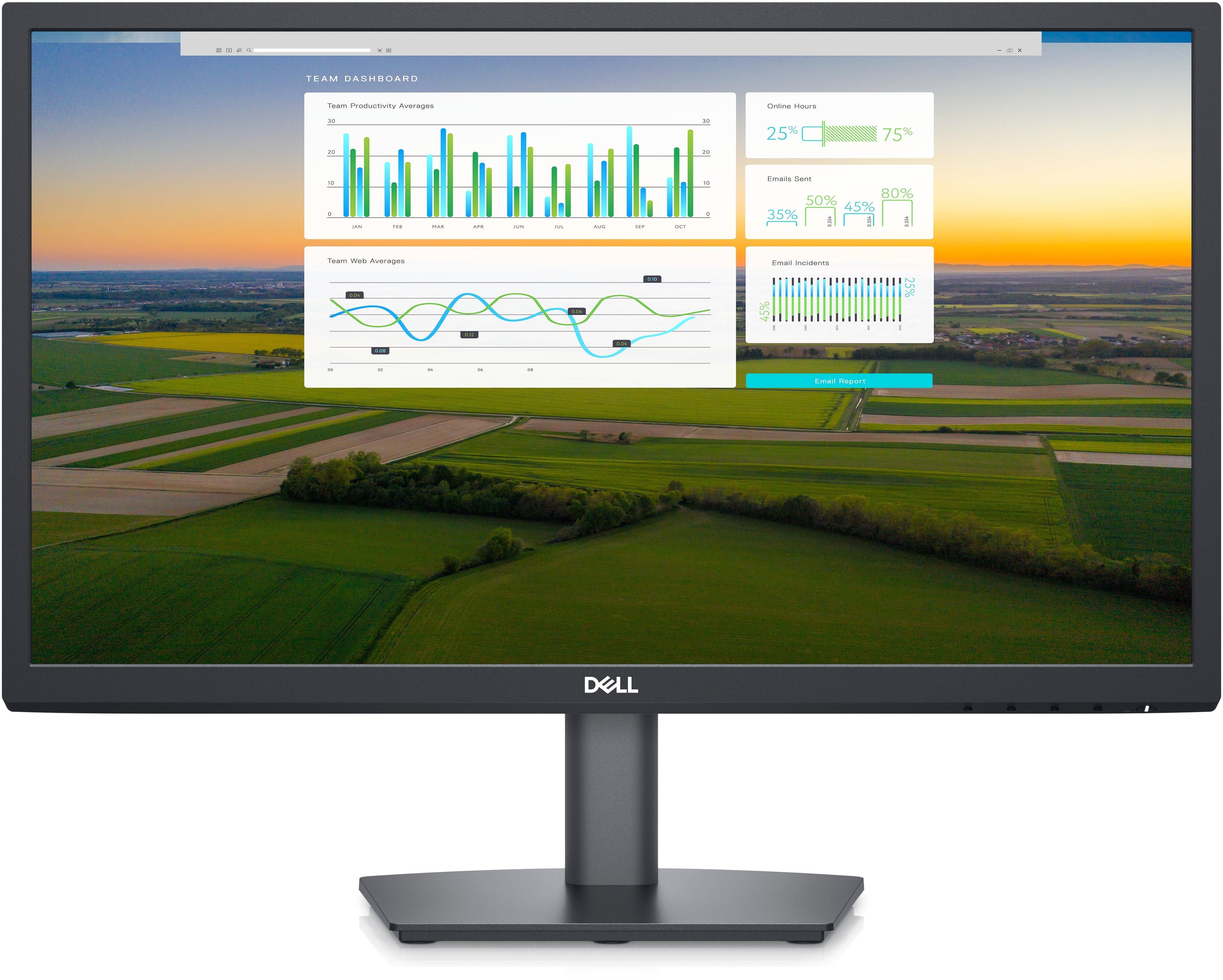 Dell 22" E2222H Monitor