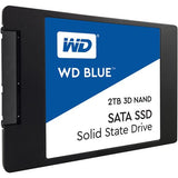 WD Blue 3D NAND 2TB PC SSD - SATA III 6 Gb/s 2.5"/7mm SSD