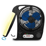 Technical Pro FS2BT Rechargeable Fan LED Light Bluetooth Speaker