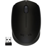 Black Clamshell M170 Logitech Wireless Mouse