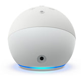 Amazon Echo Dot with Clock - Glacier White (5th Generation)