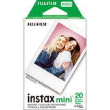 Fujifilm instax Mini Instant Film Twin Pack (White), 20 photos