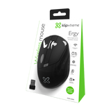 KlipXtreme Ergy Ultra-Ergonomic Wireless Mouse (KMW-420BK)