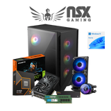 NSX Gaming PC (AMD Ryzen 7 9700X 3.8 GHz, NVIDIA RTX 5060 Ti, 1TB NVME SSD, 32GB DDR4 RAM, A12 240 Liquid Cooler, Wi-Fi, Bluetooth, Windows 11 64-bit (Copy)