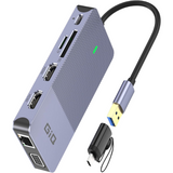 GIQ 11 IN 1 Mini USB Docking Station