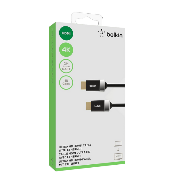 Belkin 6.6ft Advanced Series High-Speed HDMI Cable with Ethernet – GS-COM