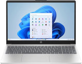 15.6" HP 15-FC0041WM Laptop, 15.6-inch Full HD, AMD Ryzen 5-7520u, 8GB RAM, 512GB SSD, Windows 11, Natural Silver + FREE 64GB Flashdrive