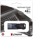 Kingston 64GB DataTraveler Exodia Onyx USB Flash Drive