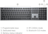 Dell Pro Plus Keyboard and Mouse - KM7321W - US English