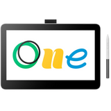 Wacom One 13 touch Pen Display Drawing Tablet