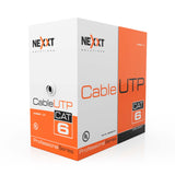 Nexxt Cat6 1000ft UTP Cable 4 Pairs Cat6 Box