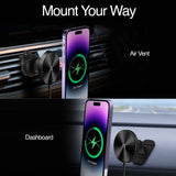 Argom Wireless Fast Charger Car Mount MAGNETIC M4