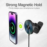 Argom Wireless Fast Charger Car Mount MAGNETIC M4