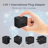 Argom Universal Travel Adapter with PD and USB QC3.0 Ports