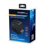 Argom Universal Travel Adapter with PD and USB QC3.0 Ports