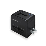 Argom Universal Travel Adapter with PD and USB QC3.0 Ports