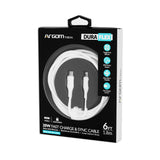 Argom 1.8m/6ft Dura Flex Type-C To Lightning 30W Silicone Cable (ARG-CB-0072)