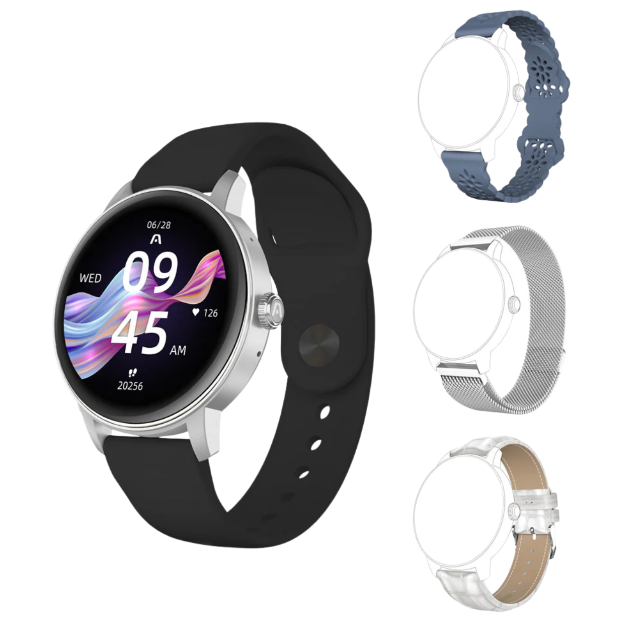 ArgomTech 'Silver' SKEIWATCH C30 SmartWatch