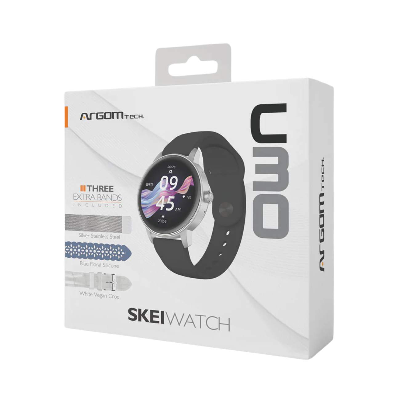 ArgomTech 'Silver' SKEIWATCH C30 SmartWatch