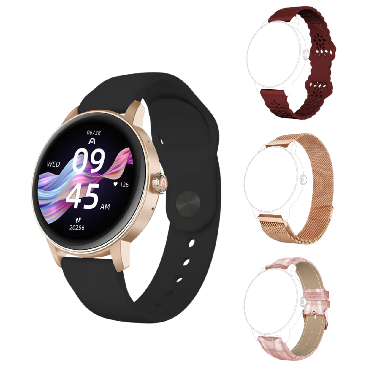 ArgomTech 'Rose Gold' SKEIWATCH C30 SmartWatch