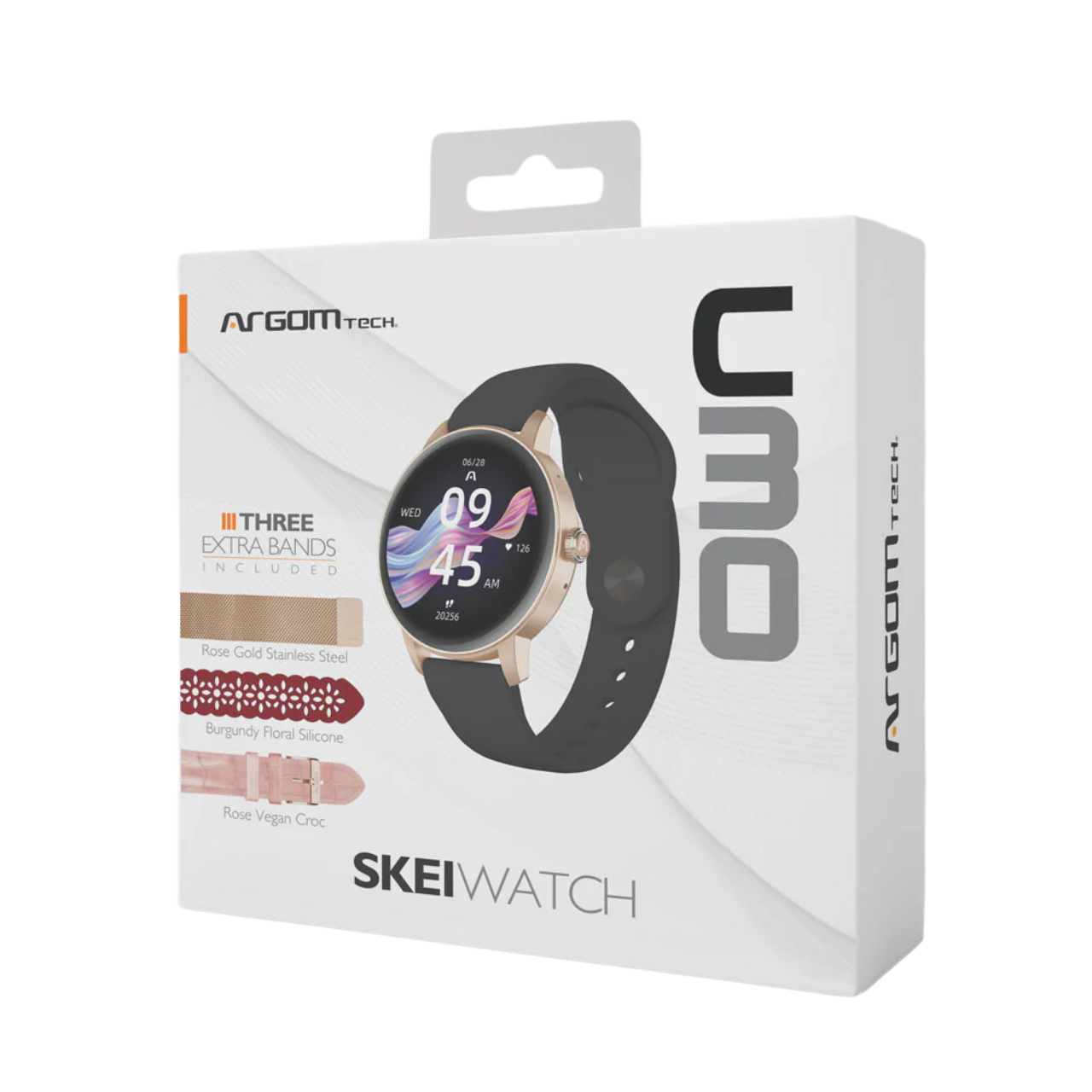 ArgomTech 'Rose Gold' SKEIWATCH C30 SmartWatch