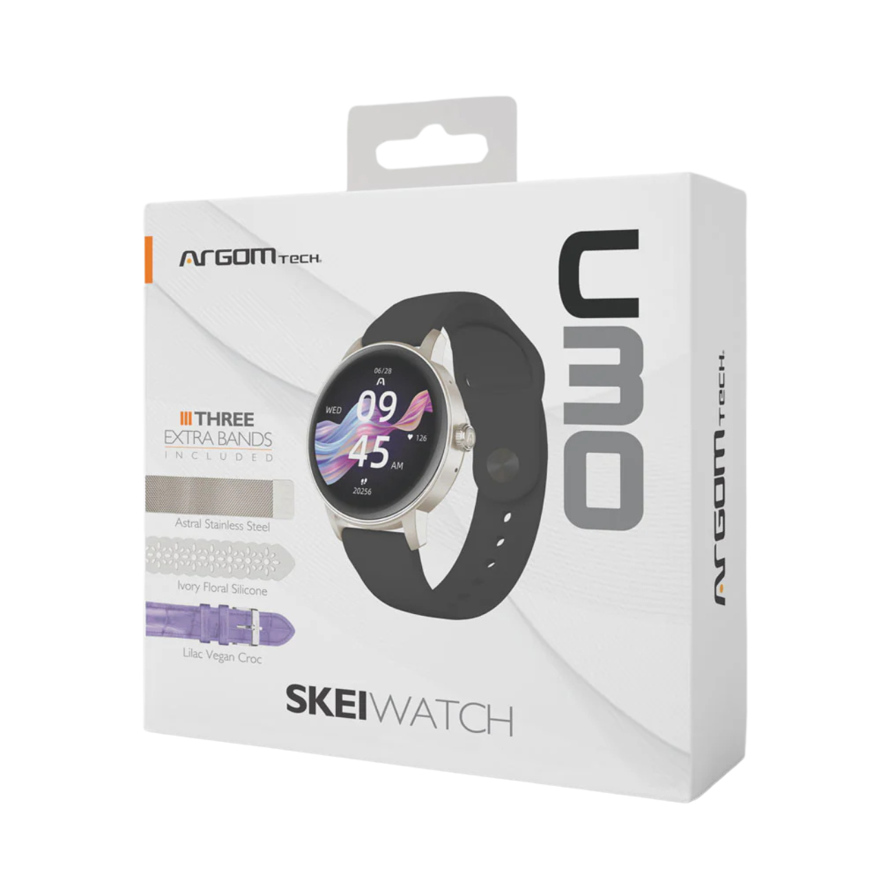 ArgomTech 'Steel' SKEIWATCH C30 SmartWatch