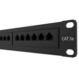 Nexxt 24 Port Cat5e Rackmount Patch Panel (AW190NXT06)