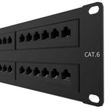 Nexxt 48 Port Cat6 Rackmount Patch Panel (AW191NXT11)