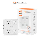 Nexxt Smart Wi-Fi Surge Protector (NHP-T615)