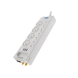 Forza 11 outlet, usb, rj45, coax, 1800J/1750W Surge Protector