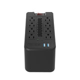 Forza 1200VA/600W, 8 out, 2 USB-120V Automatic Voltage Regulator (FVR-1221USB)