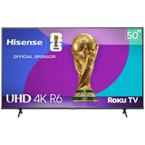 Hisense 50-Inch Class R6 Series 4K UHD Smart Roku TV