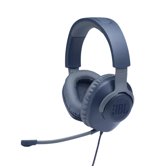JBL Quantum 100 Wired over-ear gaming headset with flip-up mic – GS-COM