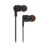 JBL Tune 210 Wired In-Ear Headphones Black (JBLT210BLK)