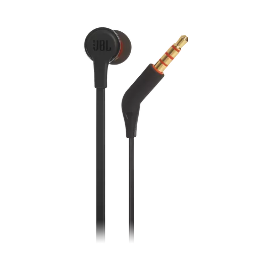 JBL Tune 210 Wired In-Ear Headphones Black (JBLT210BLK)