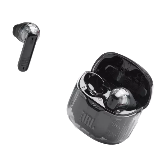 JBL TUNE FLEX GHOST Complete Wireless Earphones 2WAY Wearing Black New