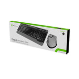 KlipXtreme Magnifik Wireless Duo Keyboard and Mouse (KBK-520E)