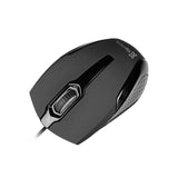 KlipXtreme Galet Wired Mouse (KMO-120BK)