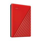 Western Digital 2TB My Passport Portable External Hard Drive (Red)