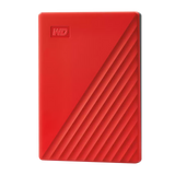 Western Digital 2TB My Passport Portable External Hard Drive (Red)