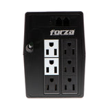 Forza 500VA/250W, 6 Outlet Compact Tower-120V Interactive UPS (NT-511D)