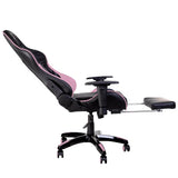 Nibio Destroyer Pink PU Gaming Recliner Chair
