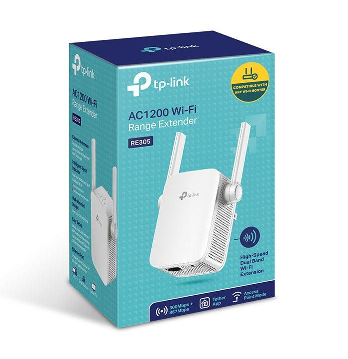 TP-Link AC1200 Wi-Fi Range Extender (RE305)