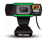 Wesdar 1080p Full HD Webcam W/ Built-in Mic