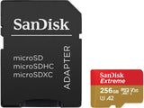 SanDisk Extreme Ultra Flash Memory Card MicroSDXC - A2 / UHS Class V30 / Class10 (SD Adapter Included)