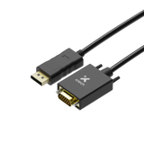Xtech DisplayPort Male to VGA Male Converter Cable (XTC-377)