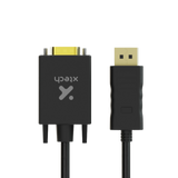 Xtech DisplayPort Male to VGA Male Converter Cable (XTC-377)