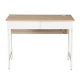 Single Level Computer Desk with Drawers and USB Ports (XTF-CD206)