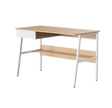 Single-Level Computer Desk with Drawer and Shelf (XTF-CD207)